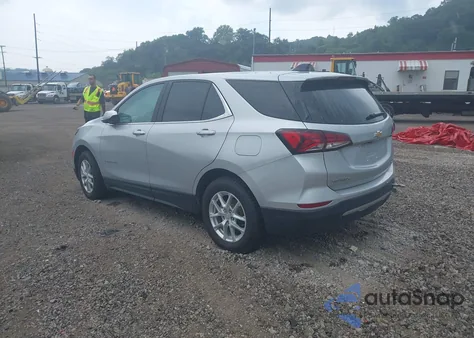 2022 Chevrolet Equinox Awd 2Fl из США, поврежденный, VIN 2GNAXTEV6N6133311